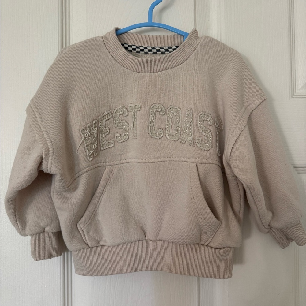 Beige 'West Coast' Pullover